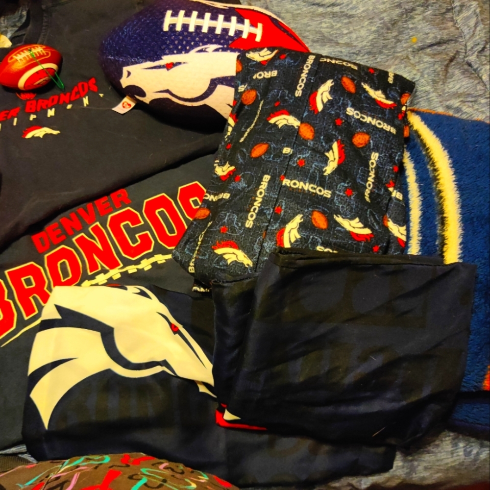 Lot of Denver Broncos misc